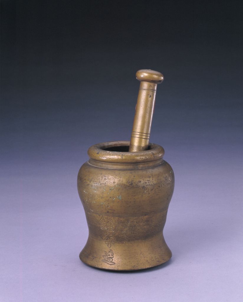 图片[1]-Copper pestle and mortar-China Archive